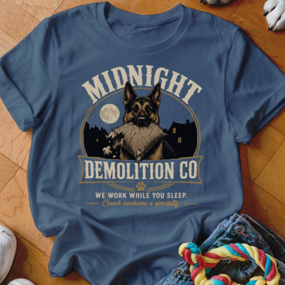 Midnight Demolition Co Shirt - The Pawsitive Initiative