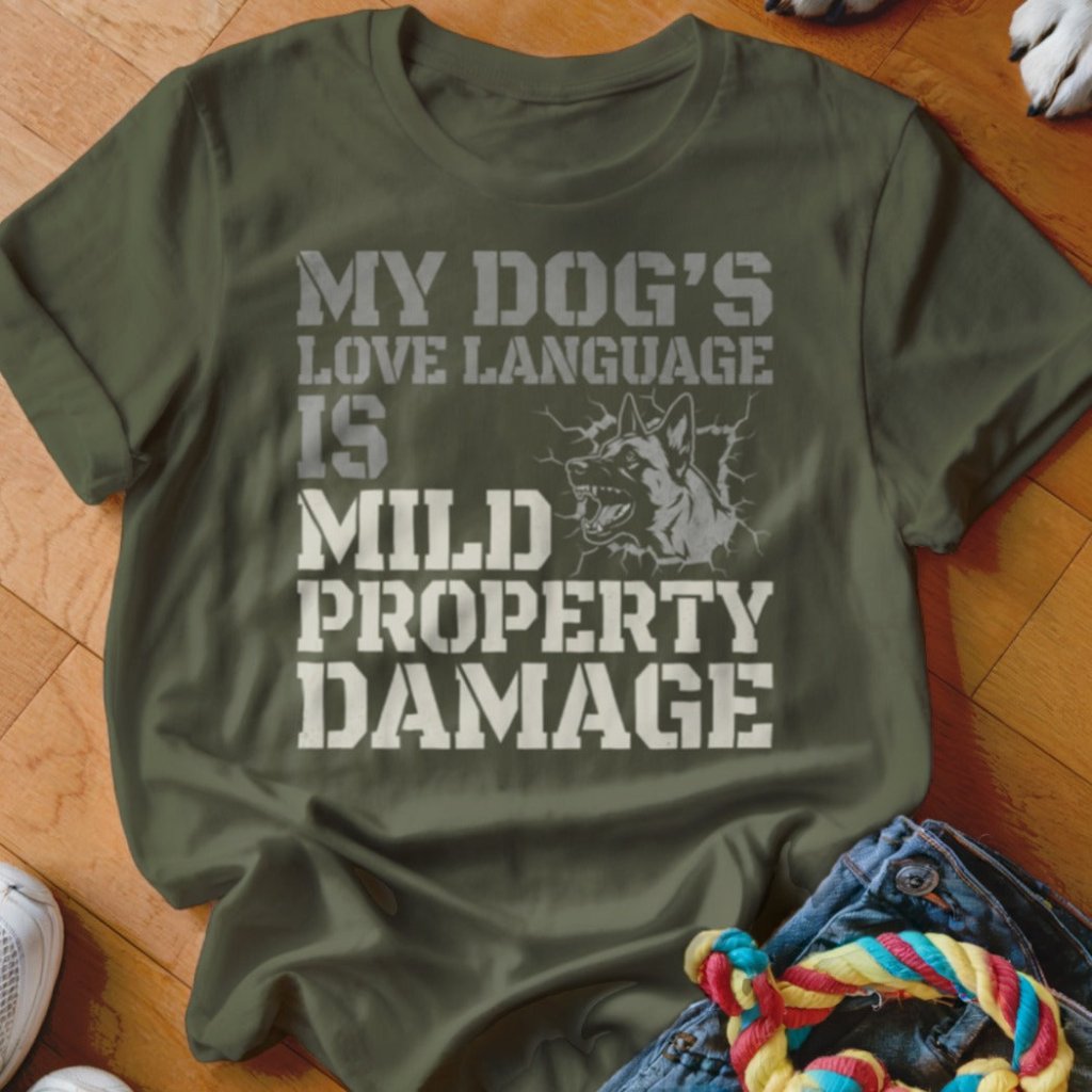 Mild Property Damage Shirt - The Pawsitive Initiative