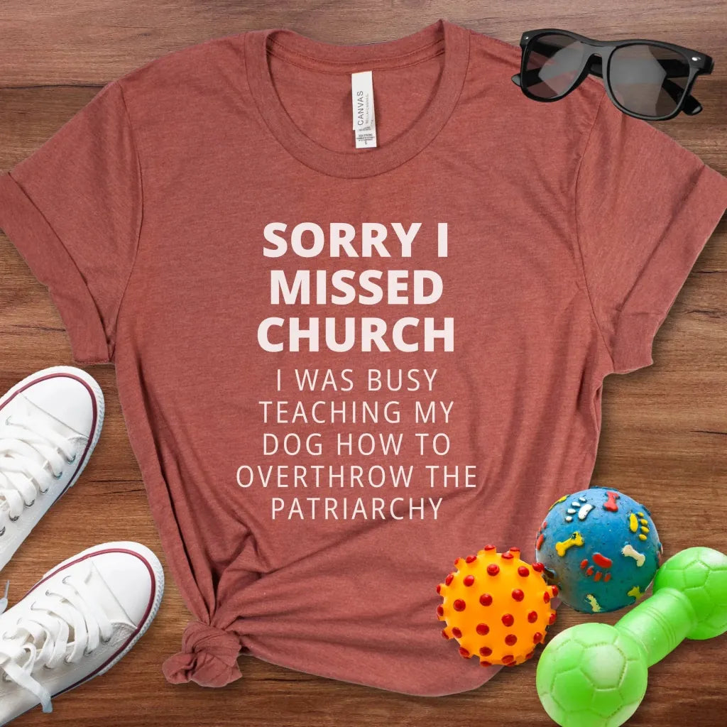 Missed Church Shirt - The Pawsitive Initiative