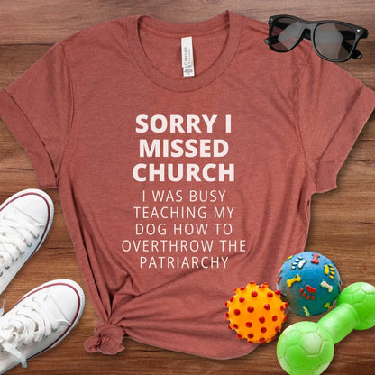 Missed Church Shirt - The Pawsitive Initiative