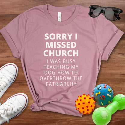 Missed Church Shirt - The Pawsitive Initiative