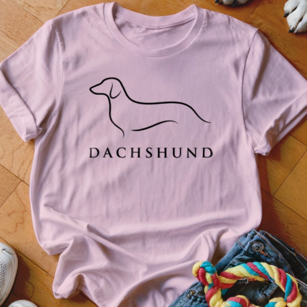 Modern Dachshund Shirt - The Pawsitive Initiative