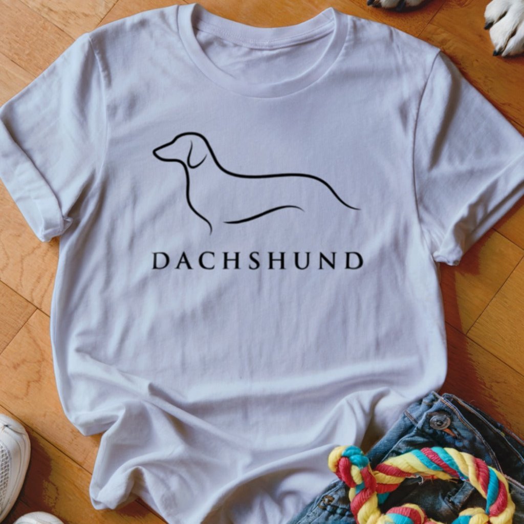 Modern Dachshund Shirt - The Pawsitive Initiative