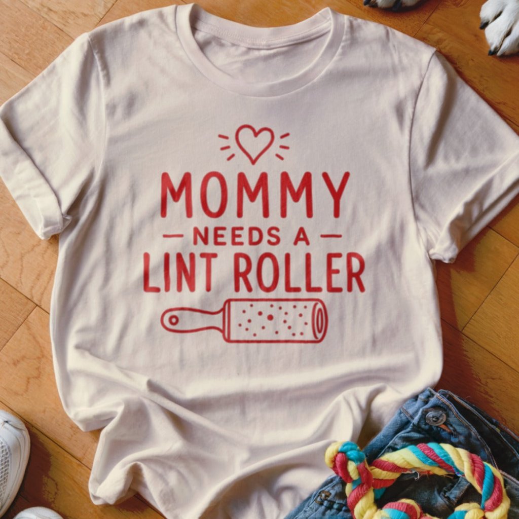 Mommy Needs a Lint Roller Shirt - The Pawsitive Initiative