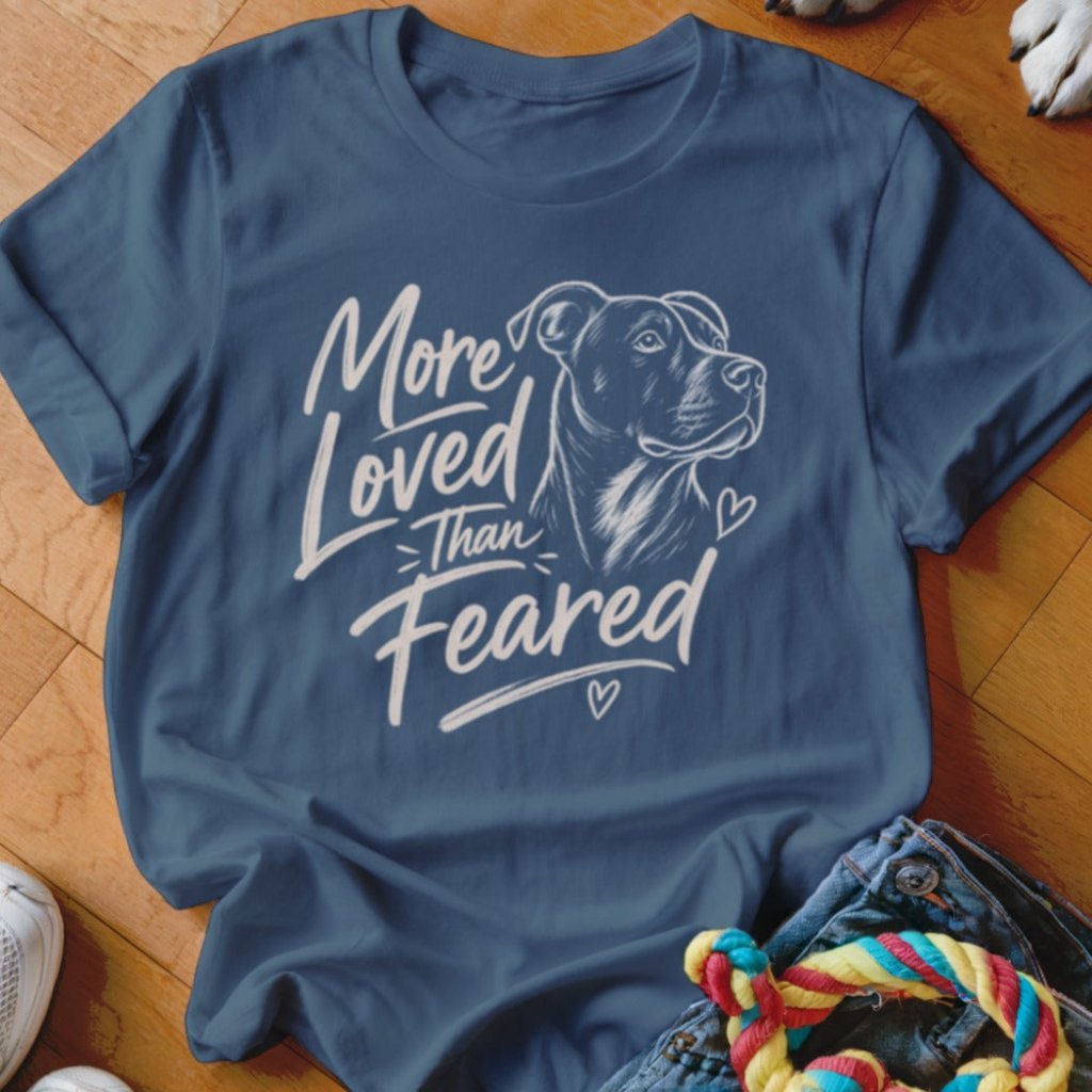 More Loved Than Feared Shirt - The Pawsitive Initiative