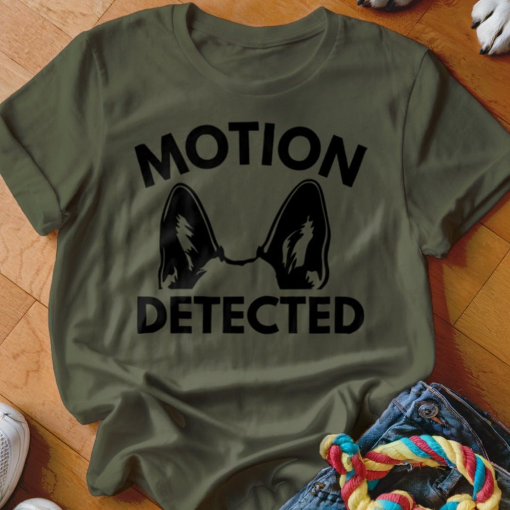 Motion Detected Shirt - The Pawsitive Initiative