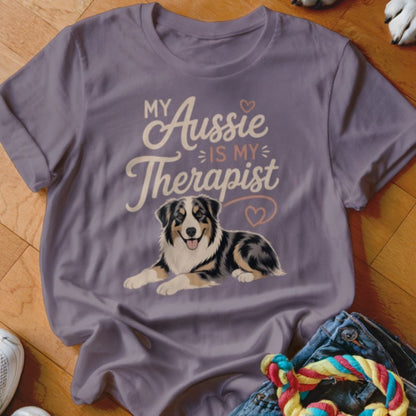 My Aussie Is My Therapist Shirt - The Pawsitive Initiative