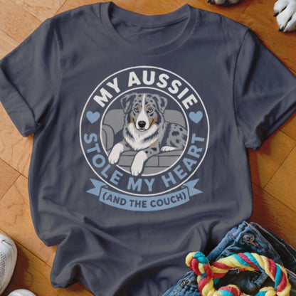 My Aussie Stole My Heart And The Couch Shirt - The Pawsitive Initiative