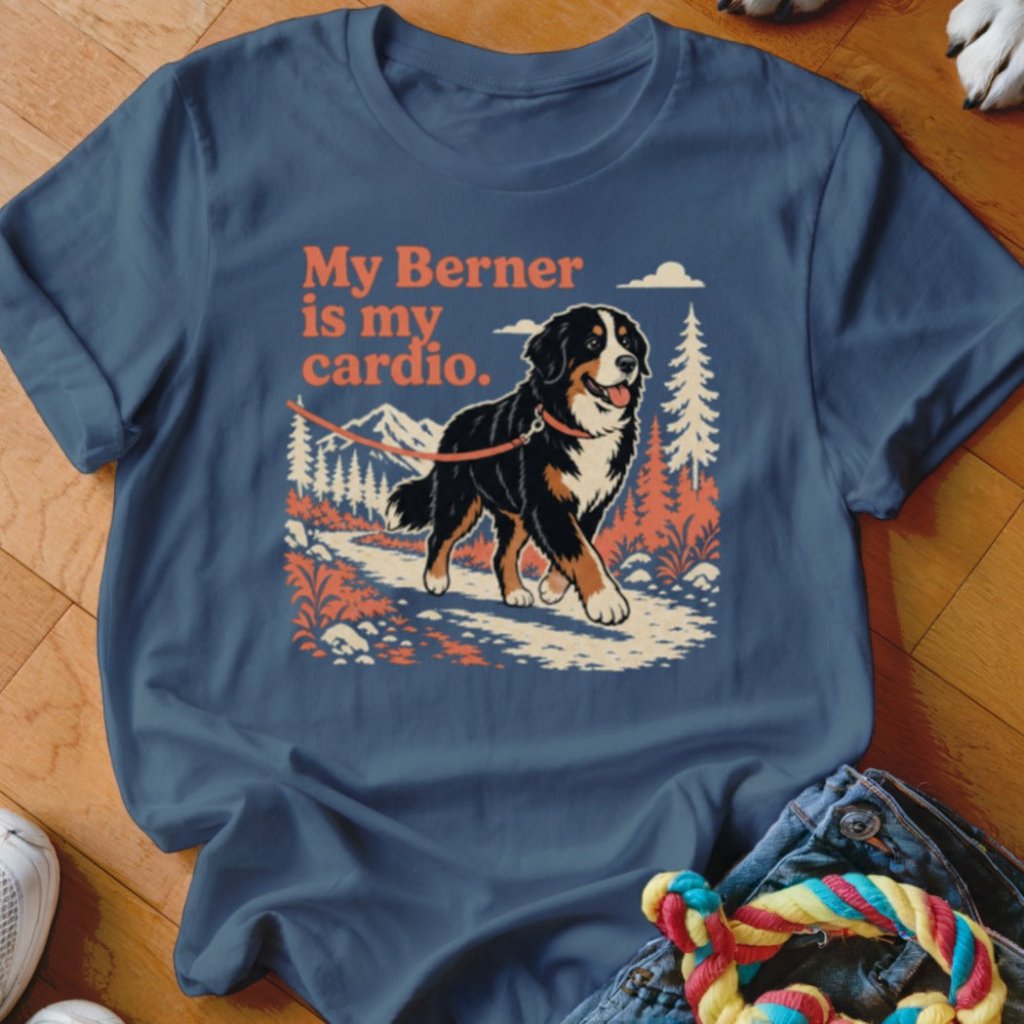 My Berner Is My Cardio Shirt - The Pawsitive Initiative