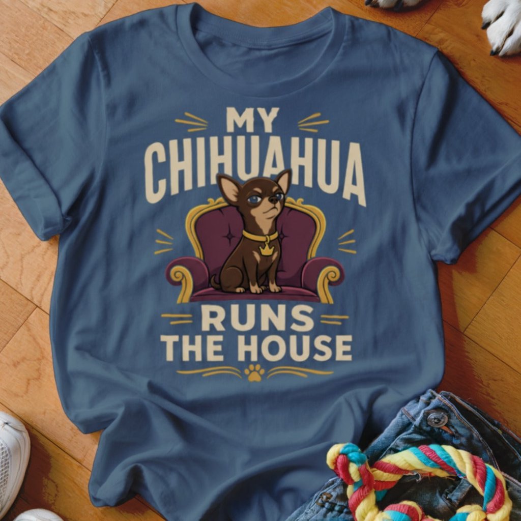 My Chihuahua Runs The House Shirt - The Pawsitive Initiative