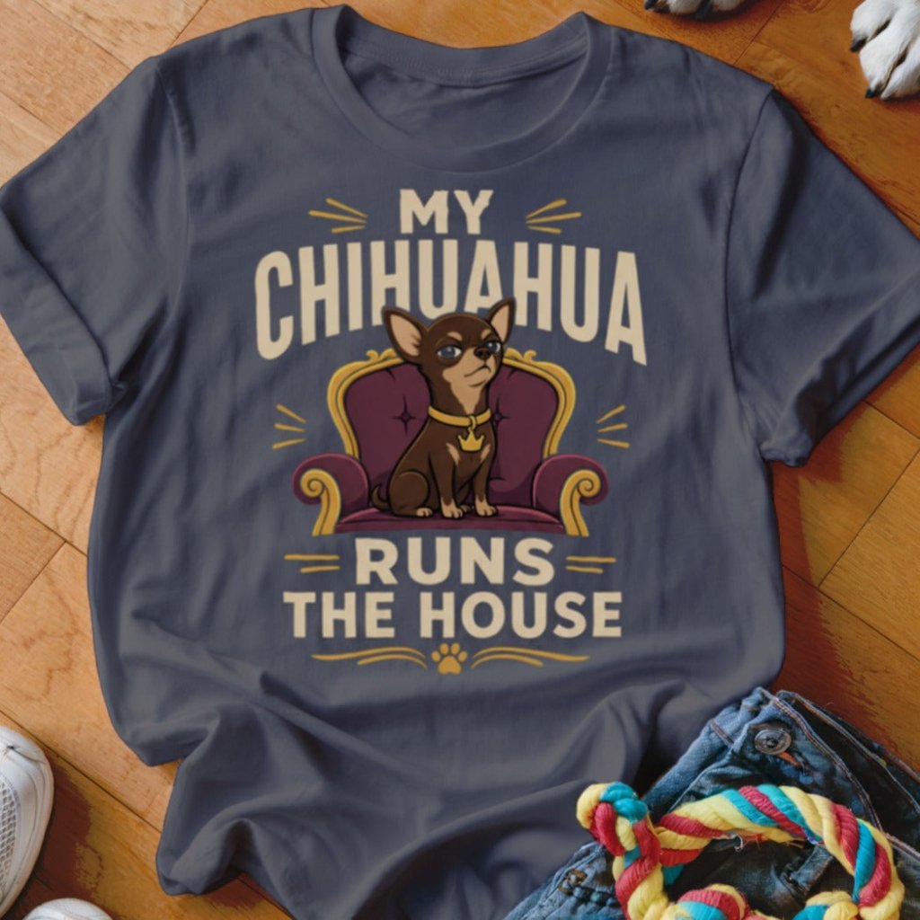 My Chihuahua Runs The House Shirt - The Pawsitive Initiative