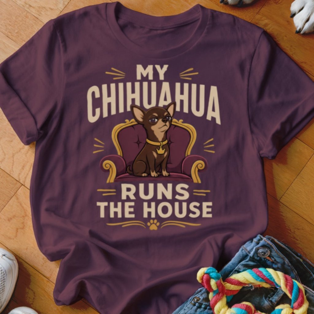 My Chihuahua Runs The House Shirt - The Pawsitive Initiative