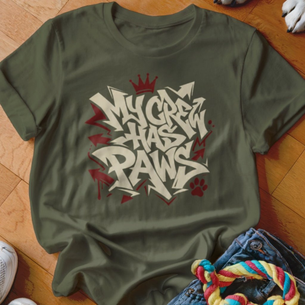 My Crew Has Paws Shirt - The Pawsitive Initiative