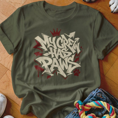 My Crew Has Paws Shirt - The Pawsitive Initiative