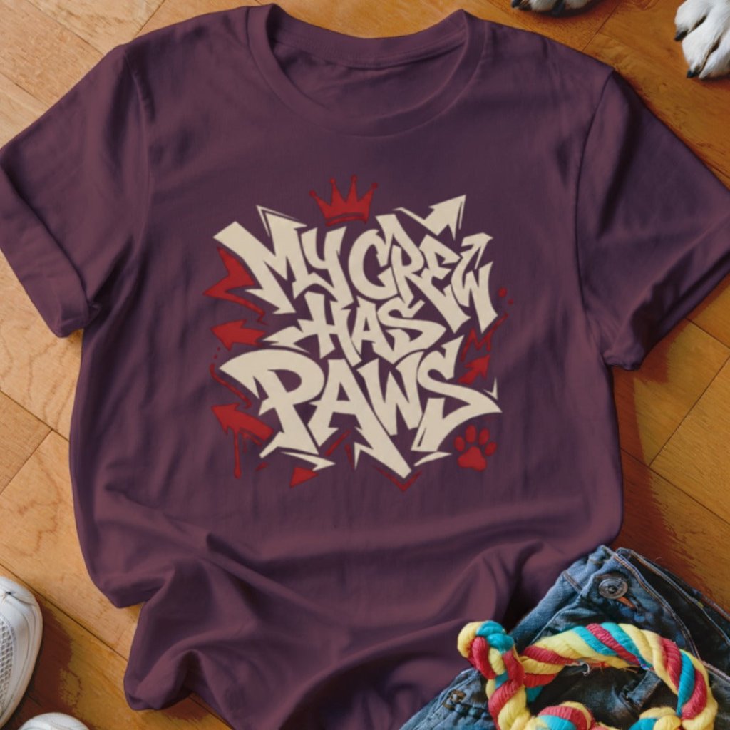 My Crew Has Paws Shirt - The Pawsitive Initiative