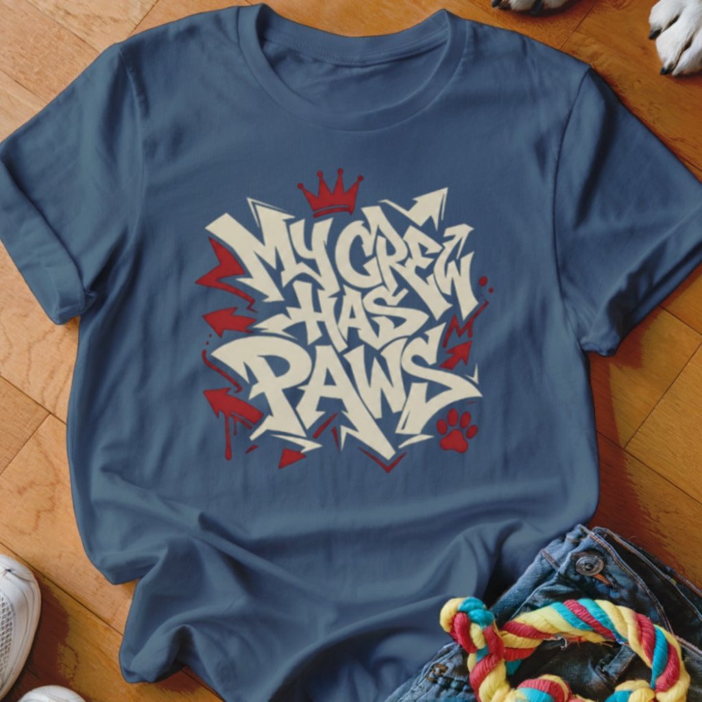 My Crew Has Paws Shirt - The Pawsitive Initiative