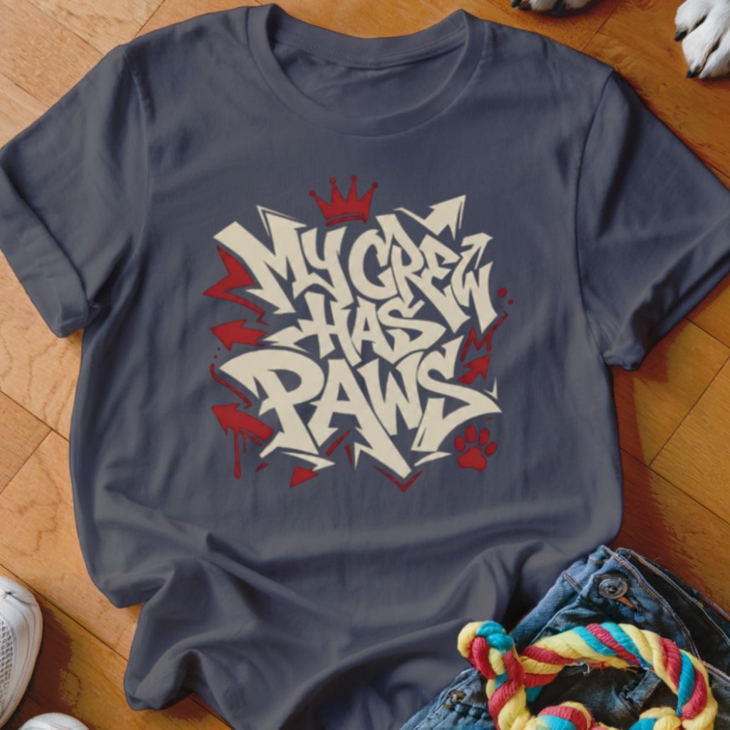 My Crew Has Paws Shirt - The Pawsitive Initiative