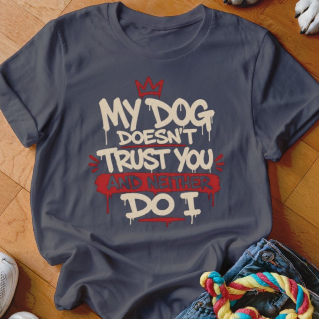 My Dog Doesn't Trust You Shirt - The Pawsitive Initiative