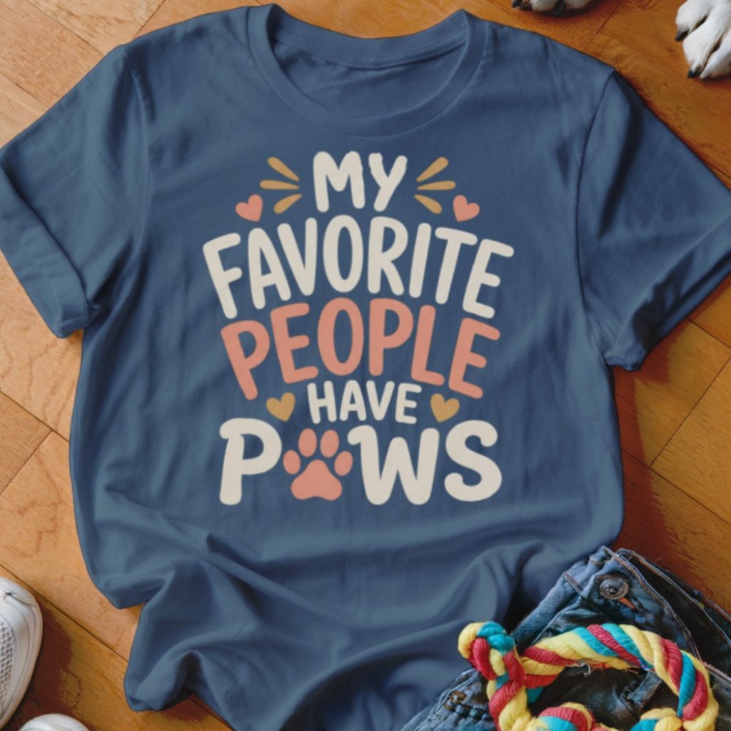 My Favorite People Have Paws Shirt - The Pawsitive Initiative