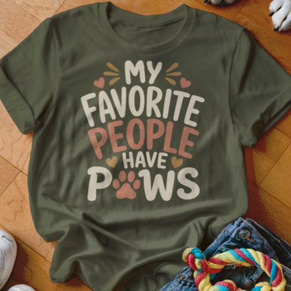 My Favorite People Have Paws Shirt - The Pawsitive Initiative