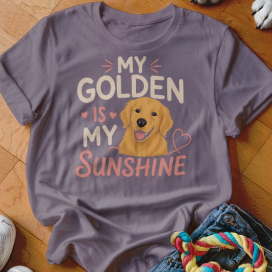 My Golden Is My Sunshine Shirt - The Pawsitive Initiative