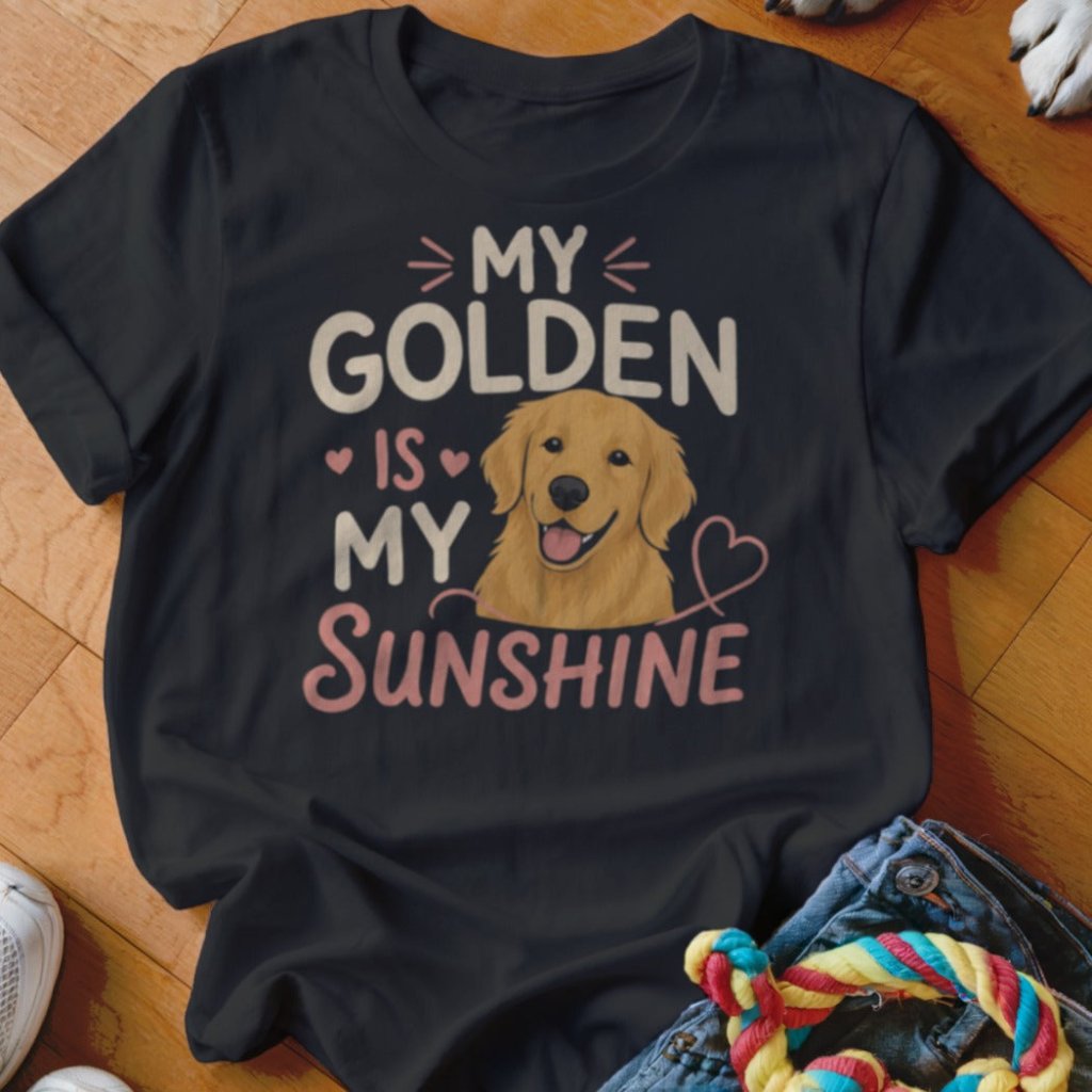 My Golden Is My Sunshine Shirt - The Pawsitive Initiative