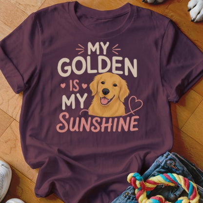My Golden Is My Sunshine Shirt - The Pawsitive Initiative