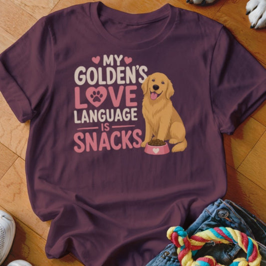 My Golden's Love Language Shirt - The Pawsitive Initiative