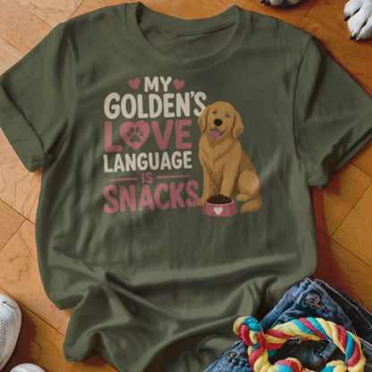 My Golden's Love Language Shirt - The Pawsitive Initiative