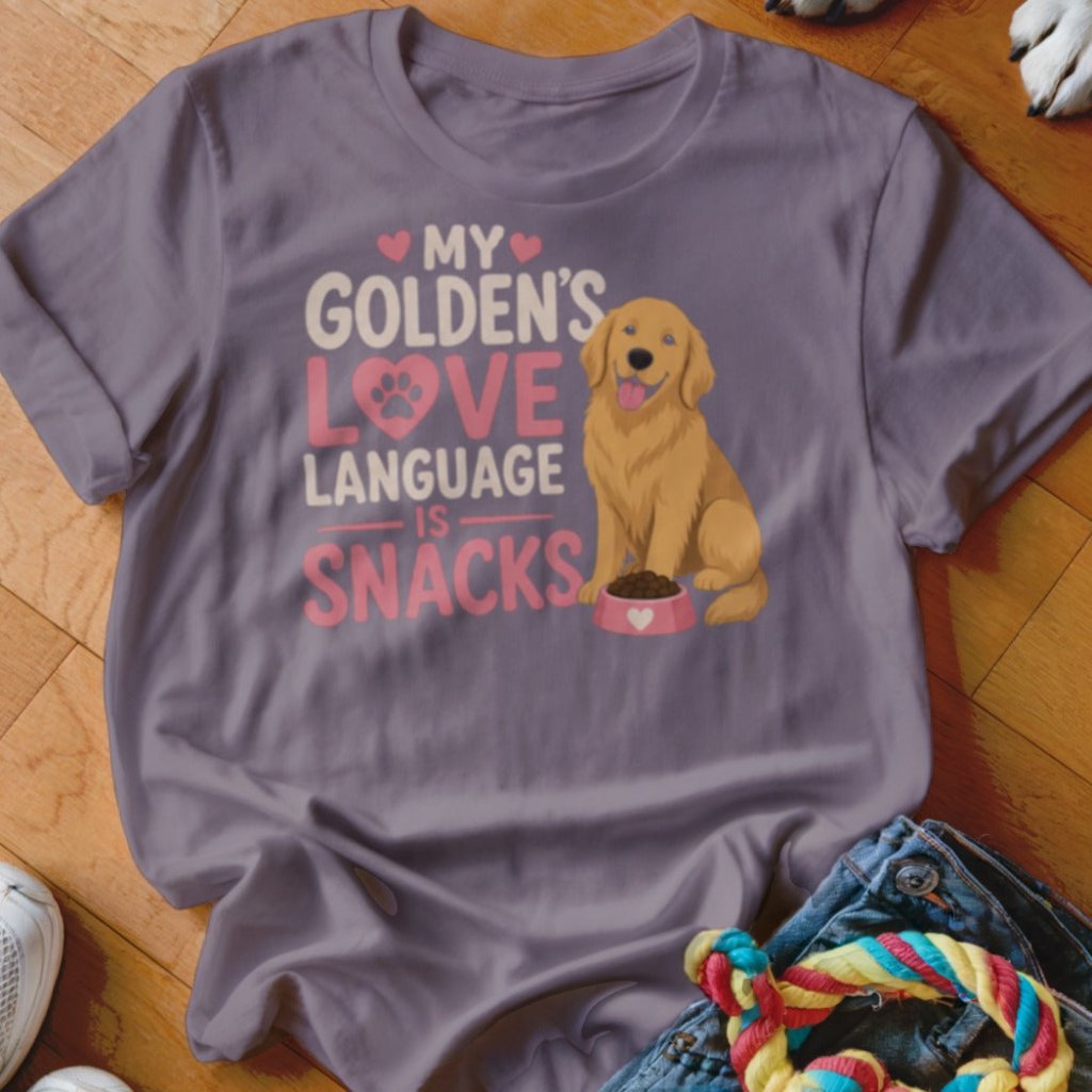 My Golden's Love Language Shirt - The Pawsitive Initiative