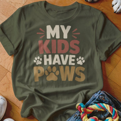 My Kids Have Paws Shirt - The Pawsitive Initiative