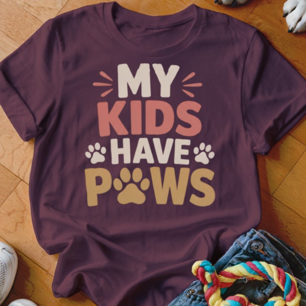My Kids Have Paws Shirt - The Pawsitive Initiative