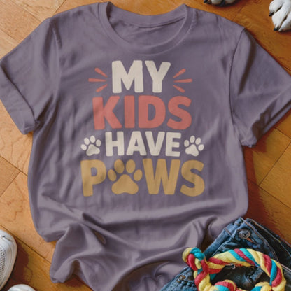 My Kids Have Paws Shirt - The Pawsitive Initiative