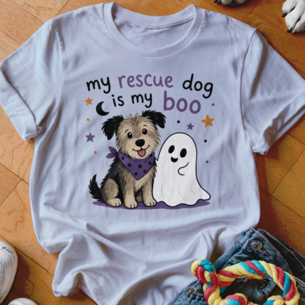 My Rescue Dog Is My Boo Shirt - The Pawsitive Initiative