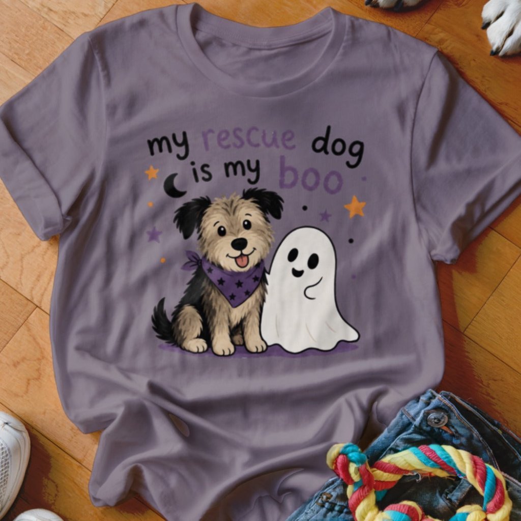 My Rescue Dog Is My Boo Shirt - The Pawsitive Initiative