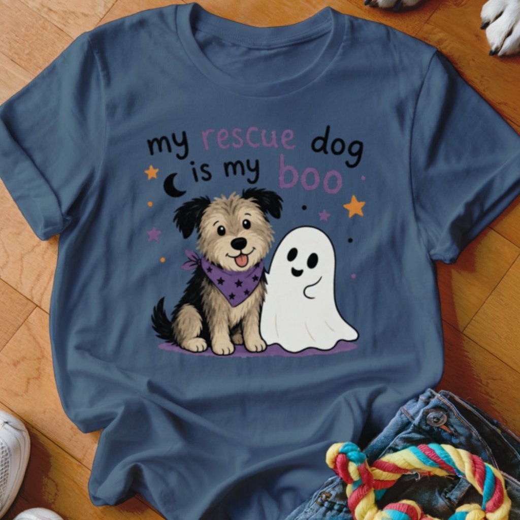My Rescue Dog Is My Boo Shirt - The Pawsitive Initiative