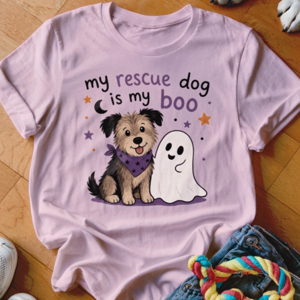 My Rescue Dog Is My Boo Shirt - The Pawsitive Initiative