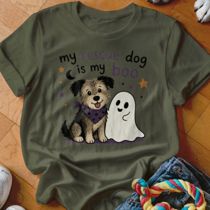 My Rescue Dog Is My Boo Shirt - The Pawsitive Initiative