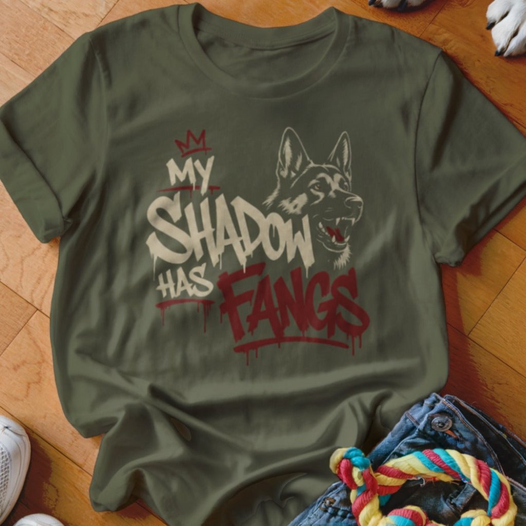 My Shadow Has Fangs Shirt - The Pawsitive Initiative