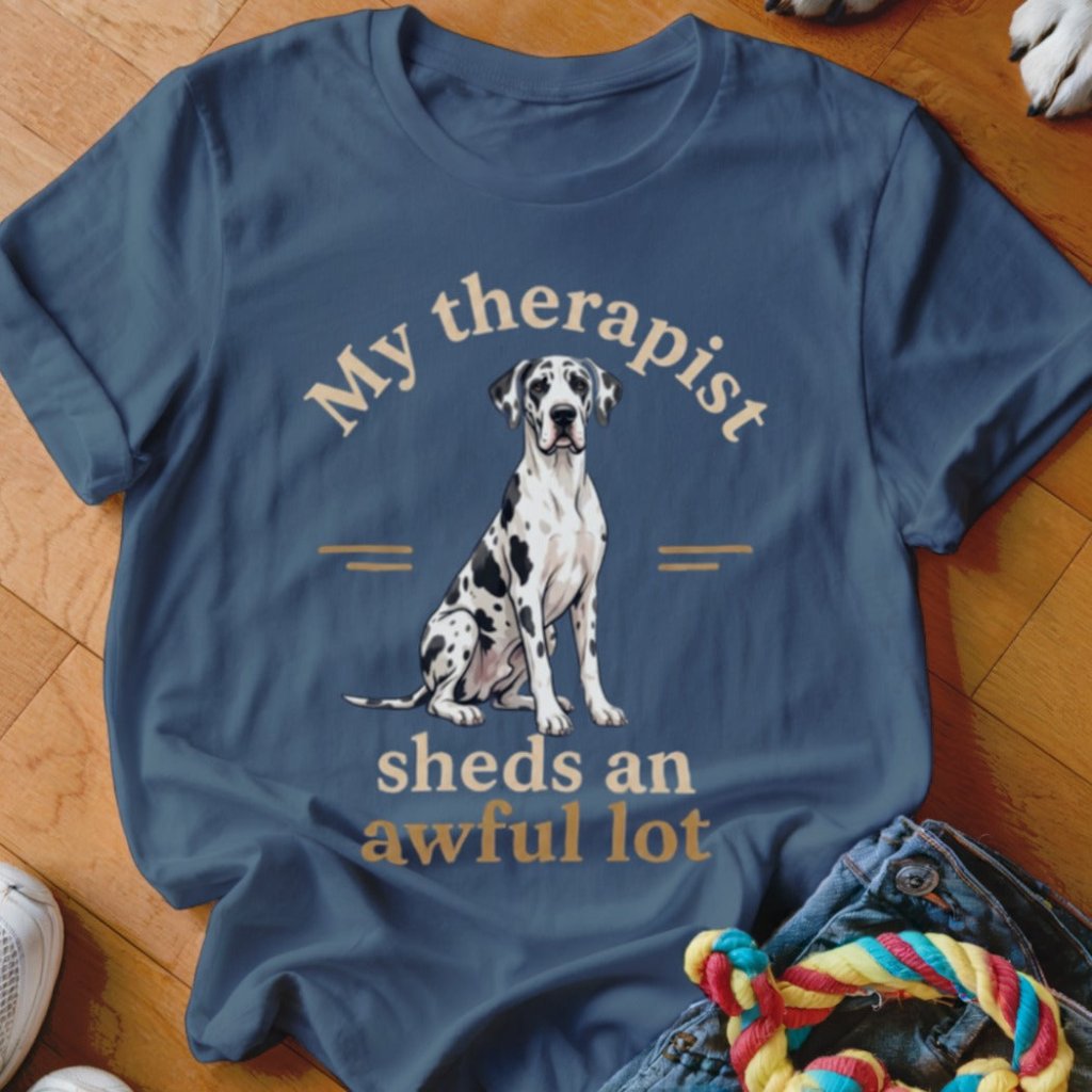 My Therapist Sheds Great Dane Shirt - The Pawsitive Initiative