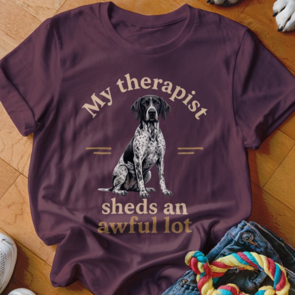 My Therapist Sheds GSP Shirt - The Pawsitive Initiative