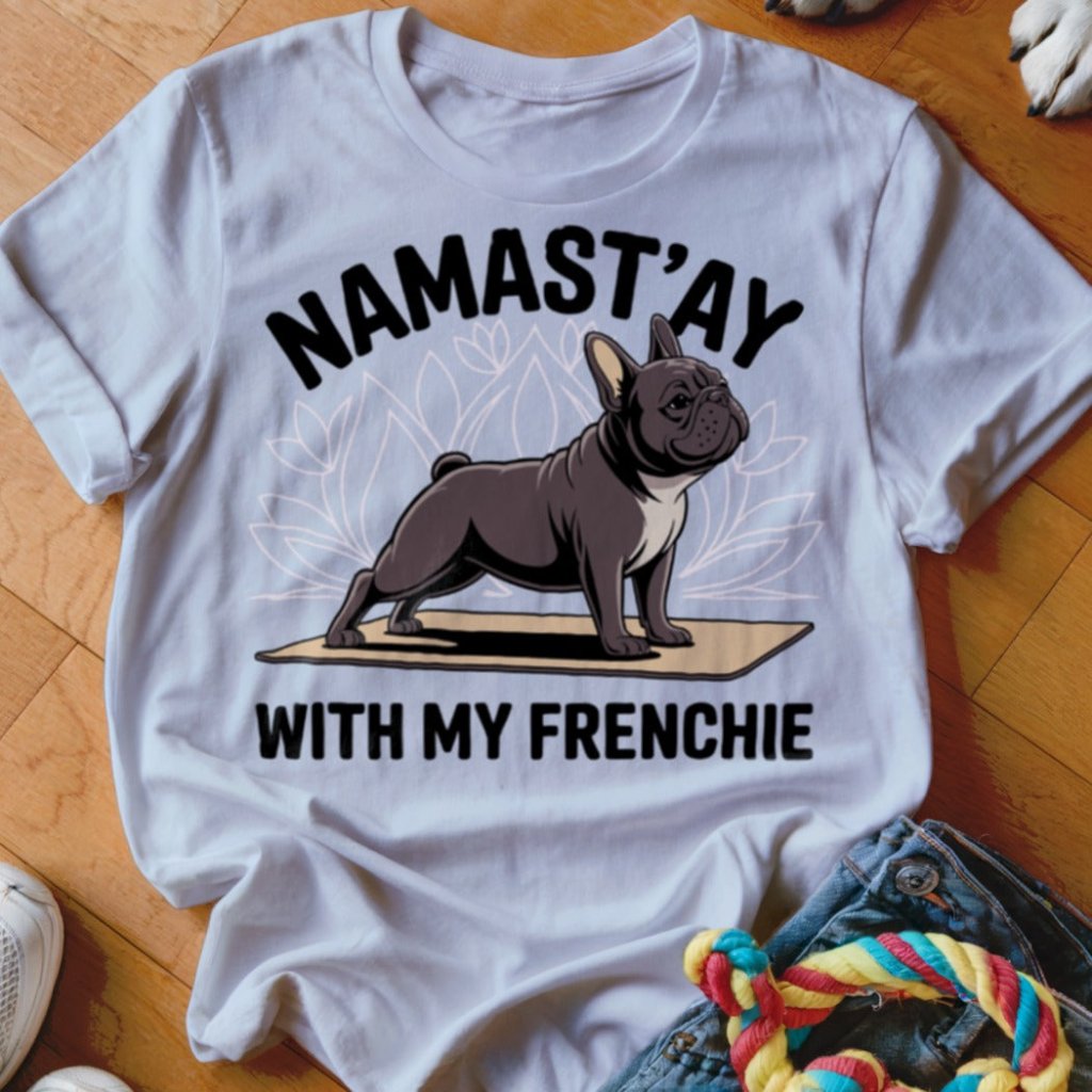 Namast'ay Frenchie Shirt - The Pawsitive Initiative