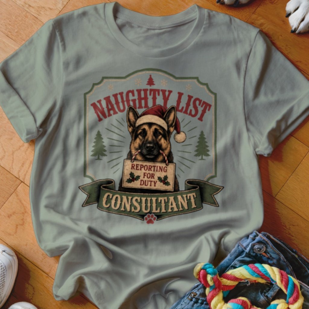 Naughty List Consultant Shirt - The Pawsitive Initiative