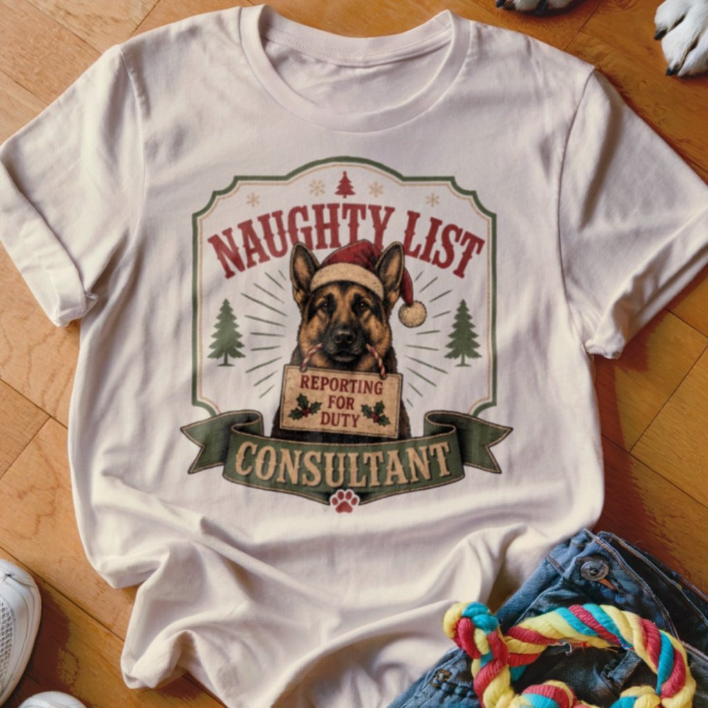 Naughty List Consultant Shirt - The Pawsitive Initiative