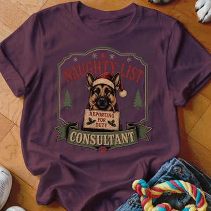 Naughty List Consultant Shirt - The Pawsitive Initiative