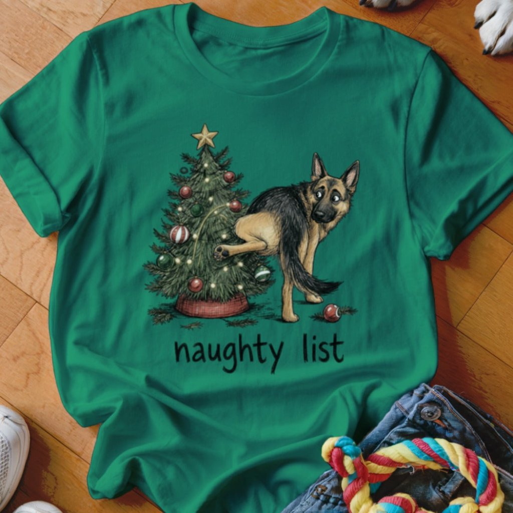 Naughty List Shirt - The Pawsitive Initiative