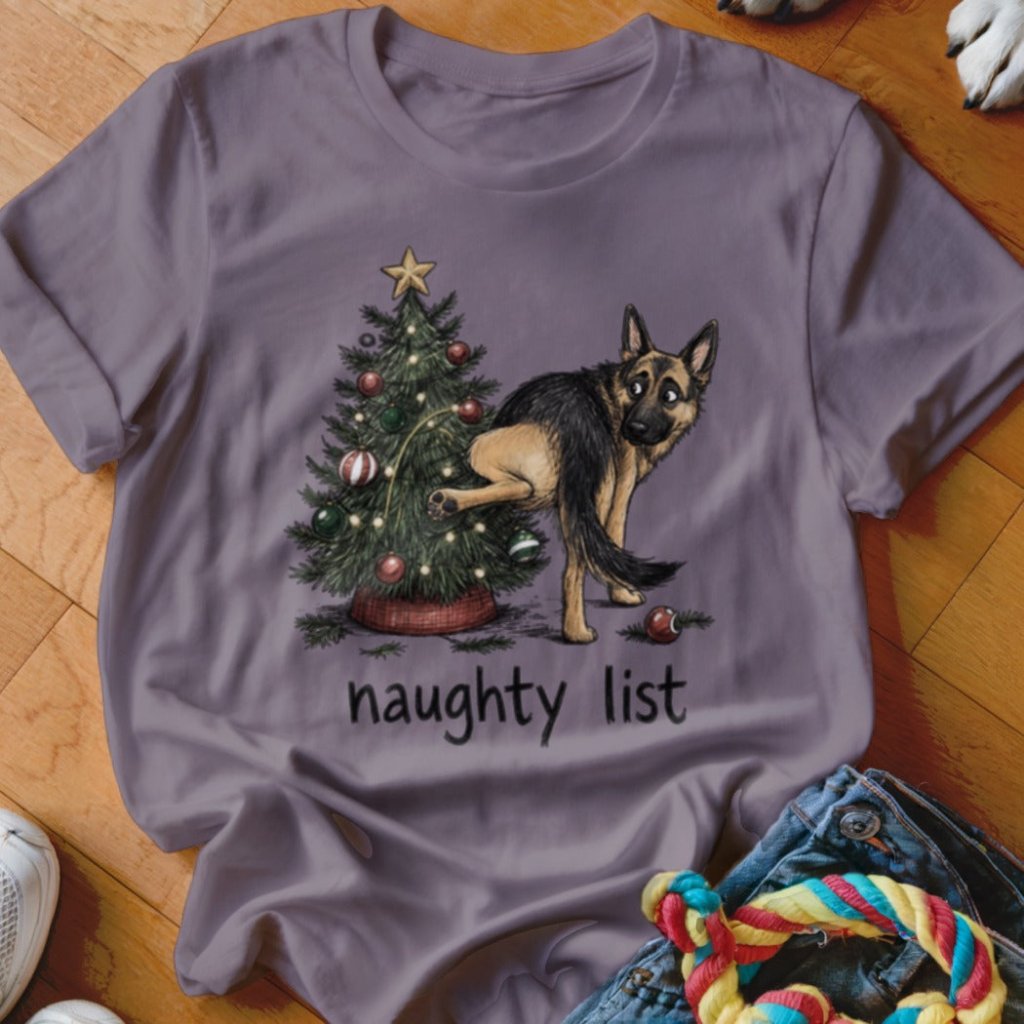 Naughty List Shirt - The Pawsitive Initiative