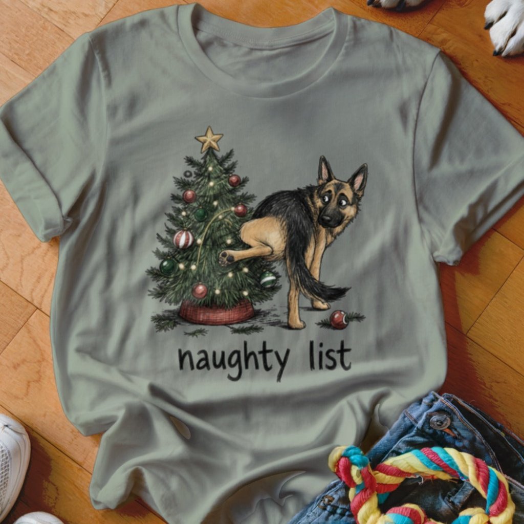 Naughty List Shirt - The Pawsitive Initiative