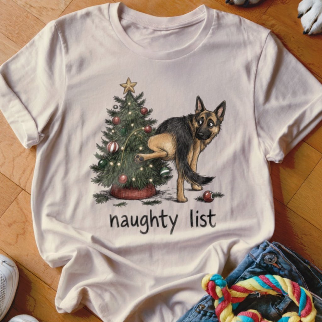 Naughty List Shirt - The Pawsitive Initiative