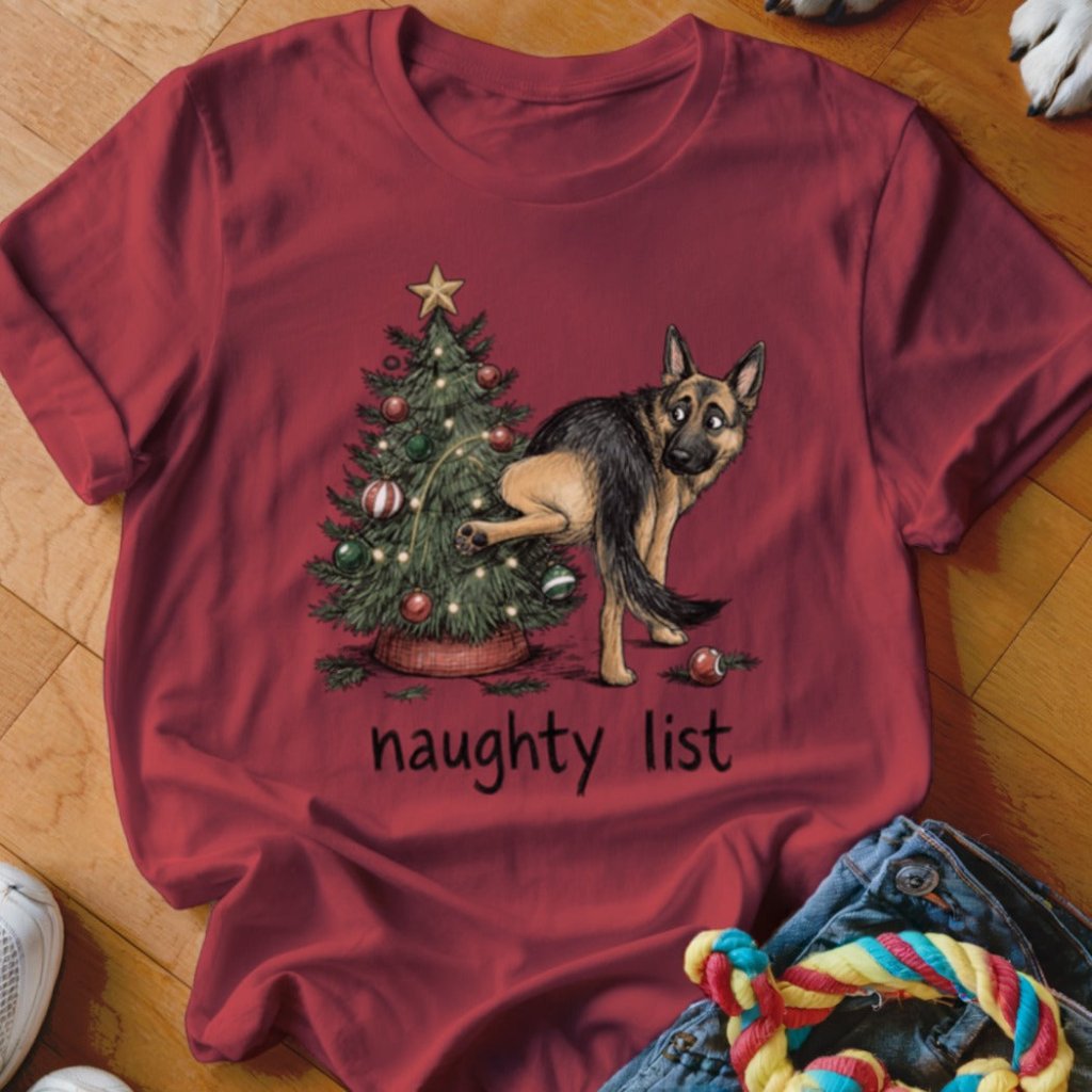 Naughty List Shirt - The Pawsitive Initiative